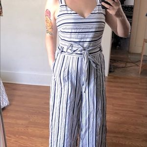Striped Jumpsuit